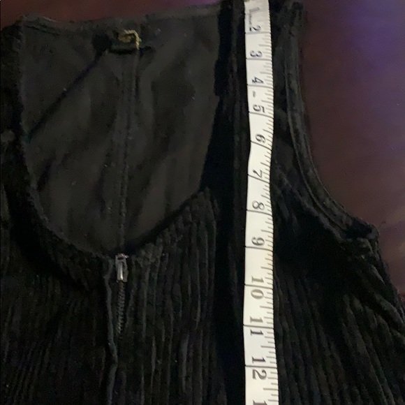 Black cordaroy dress - Picture 9 of 10